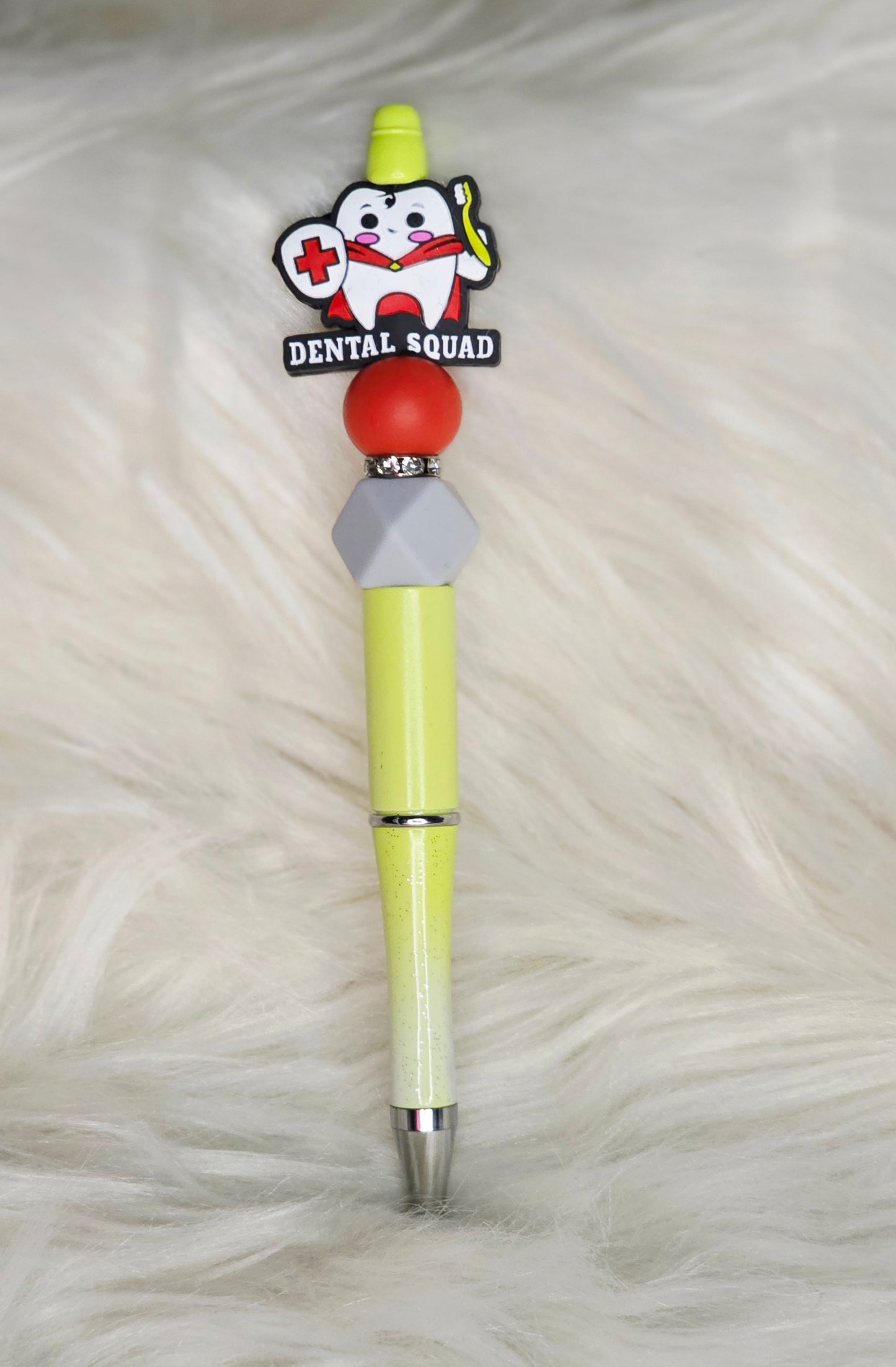Dental Squad Beaded Pen