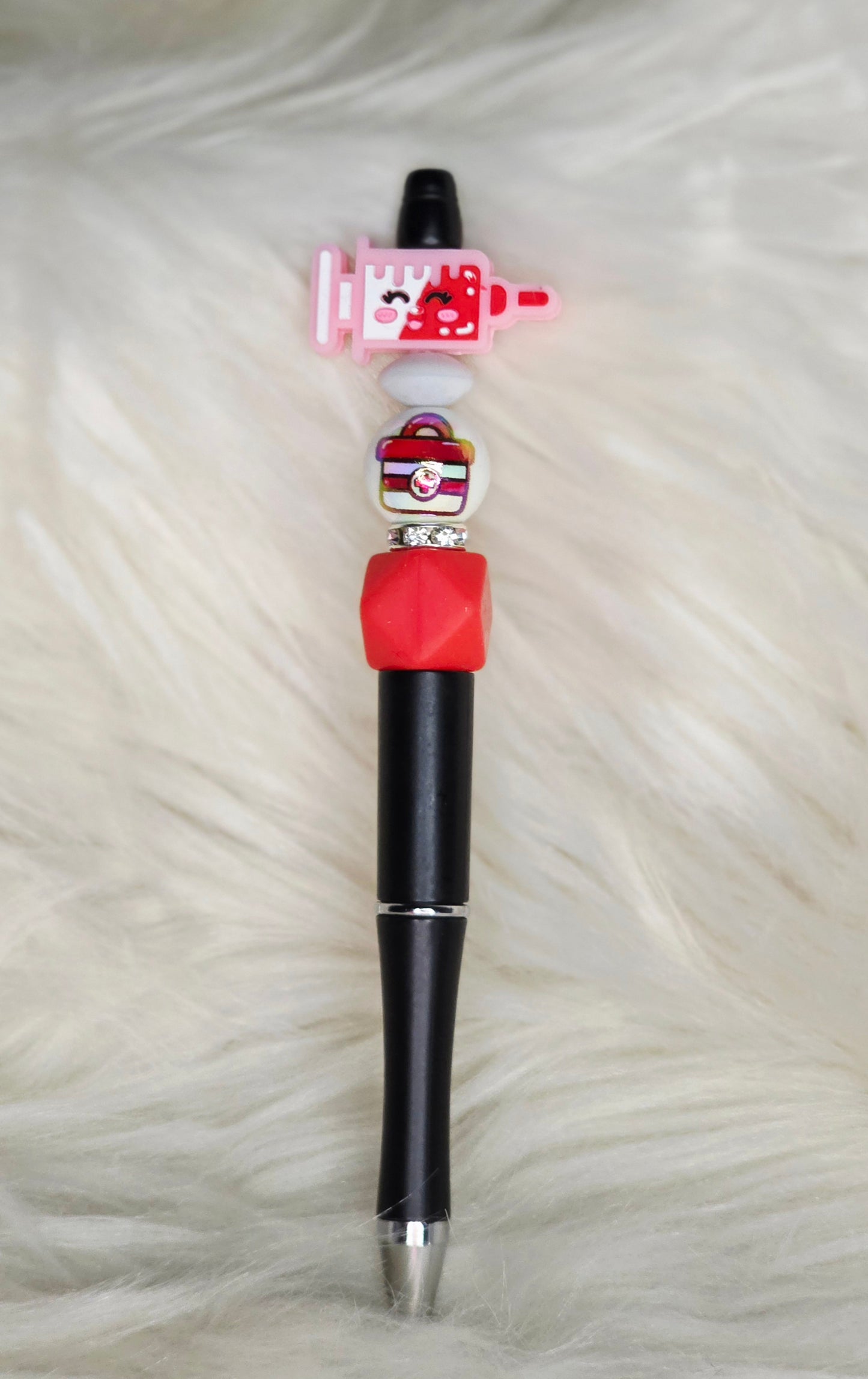 Syringe Beaded Pen