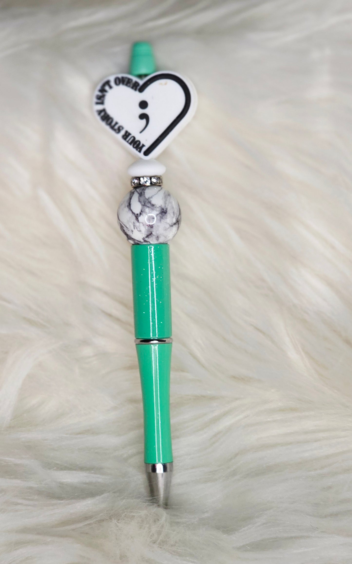 Your Story Isn't Over Beaded Pen