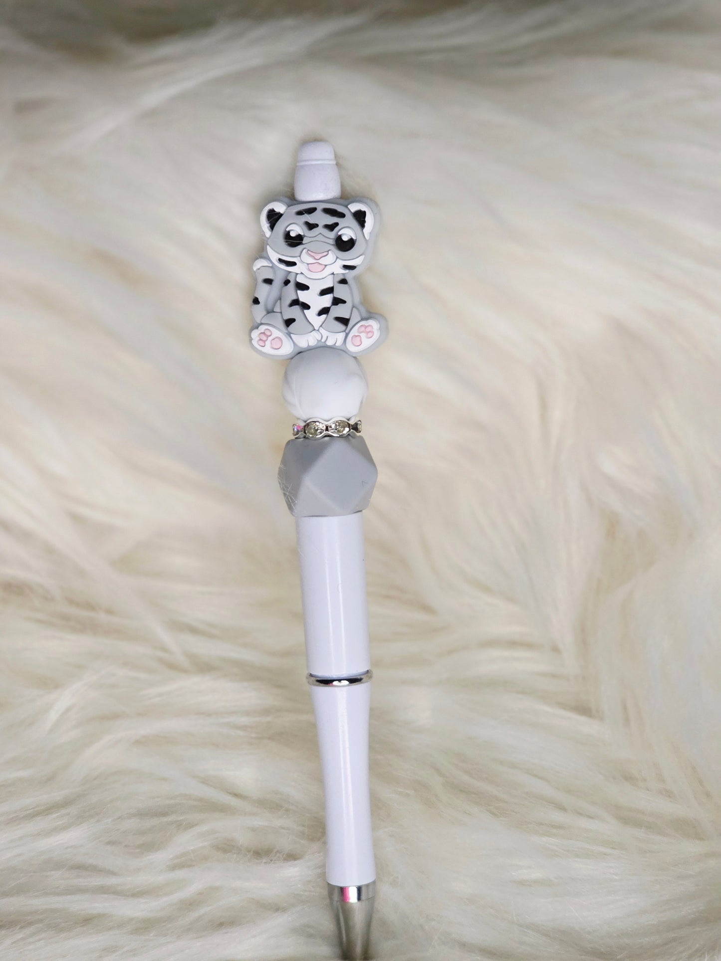 Tiger Beaded Pen