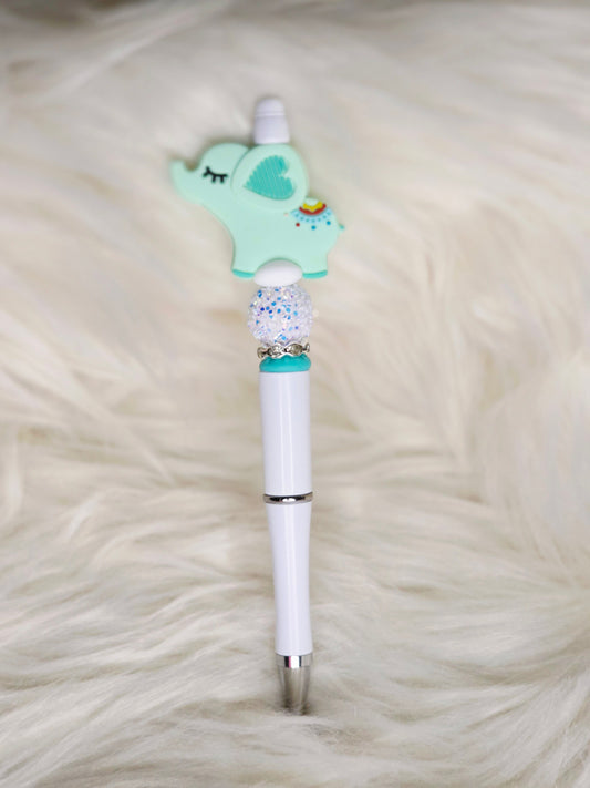 Elephant Beaded Pen