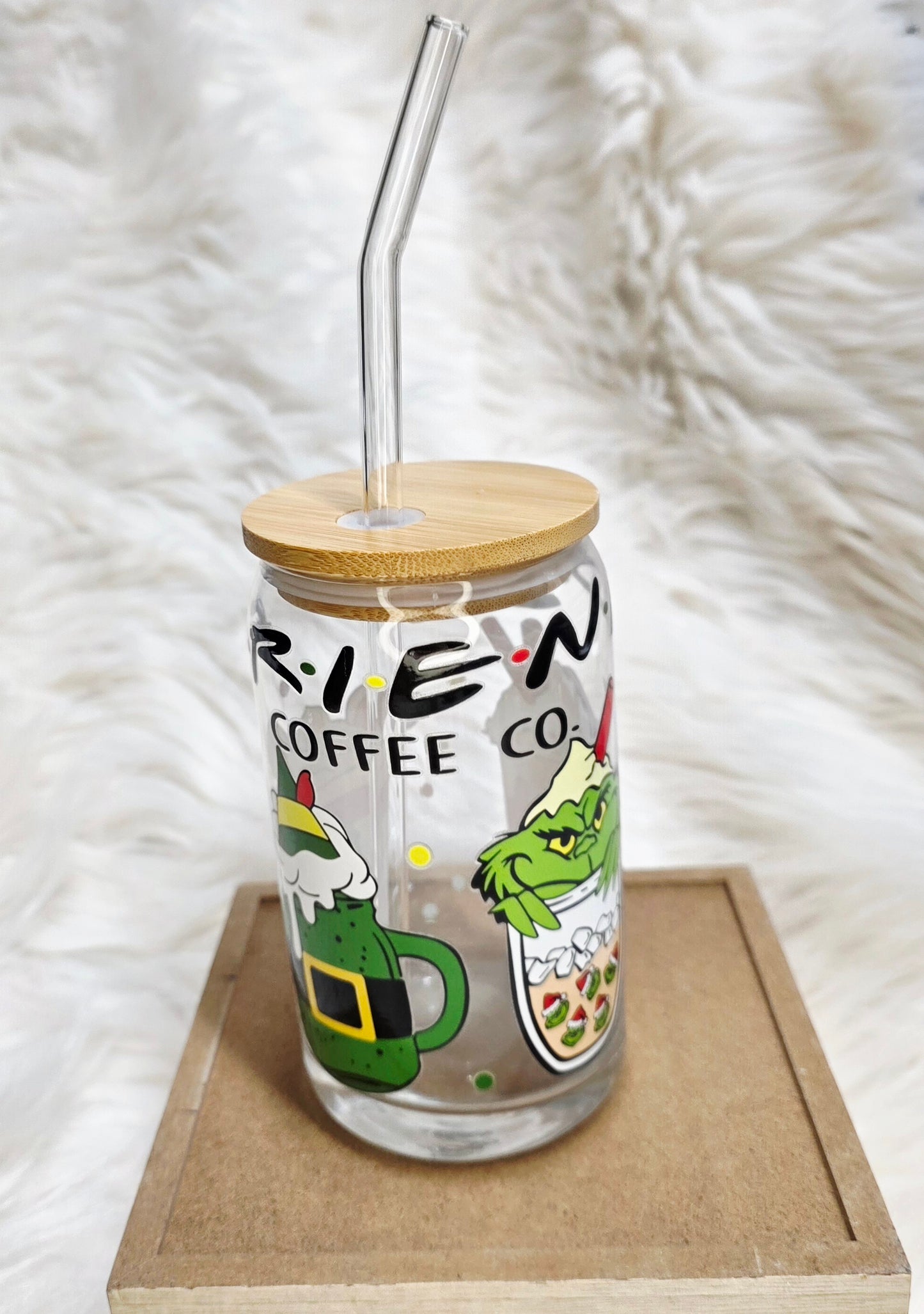 16 oz Friends Glass Tumbler