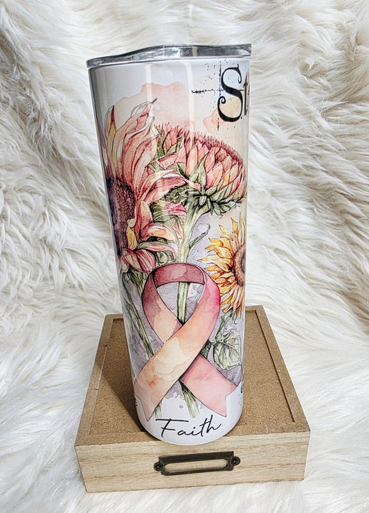 20 oz Cancer Awareness Tumbler