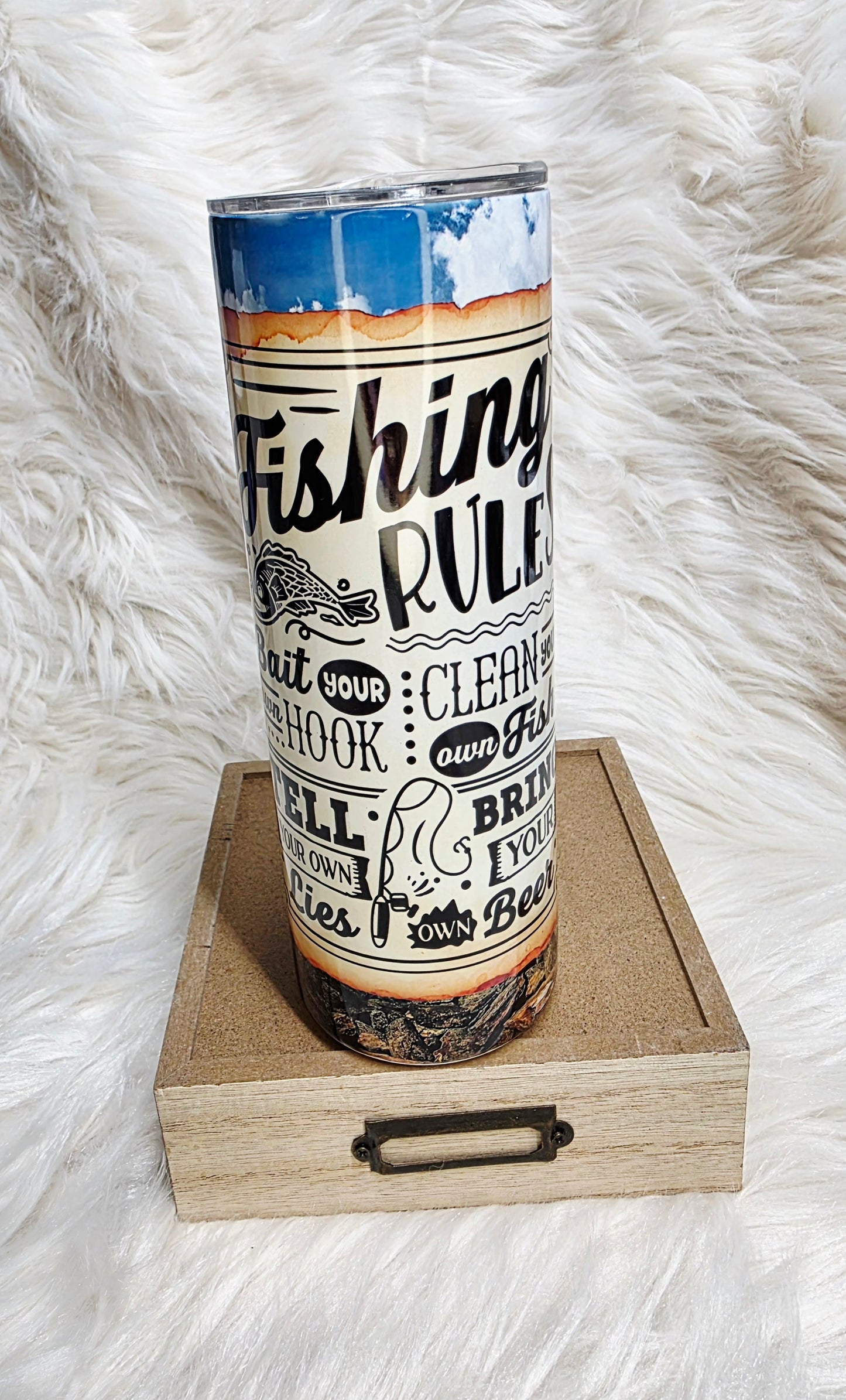 20 oz Fishing Tumbler