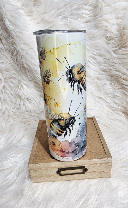 20 oz Bee Tumbler