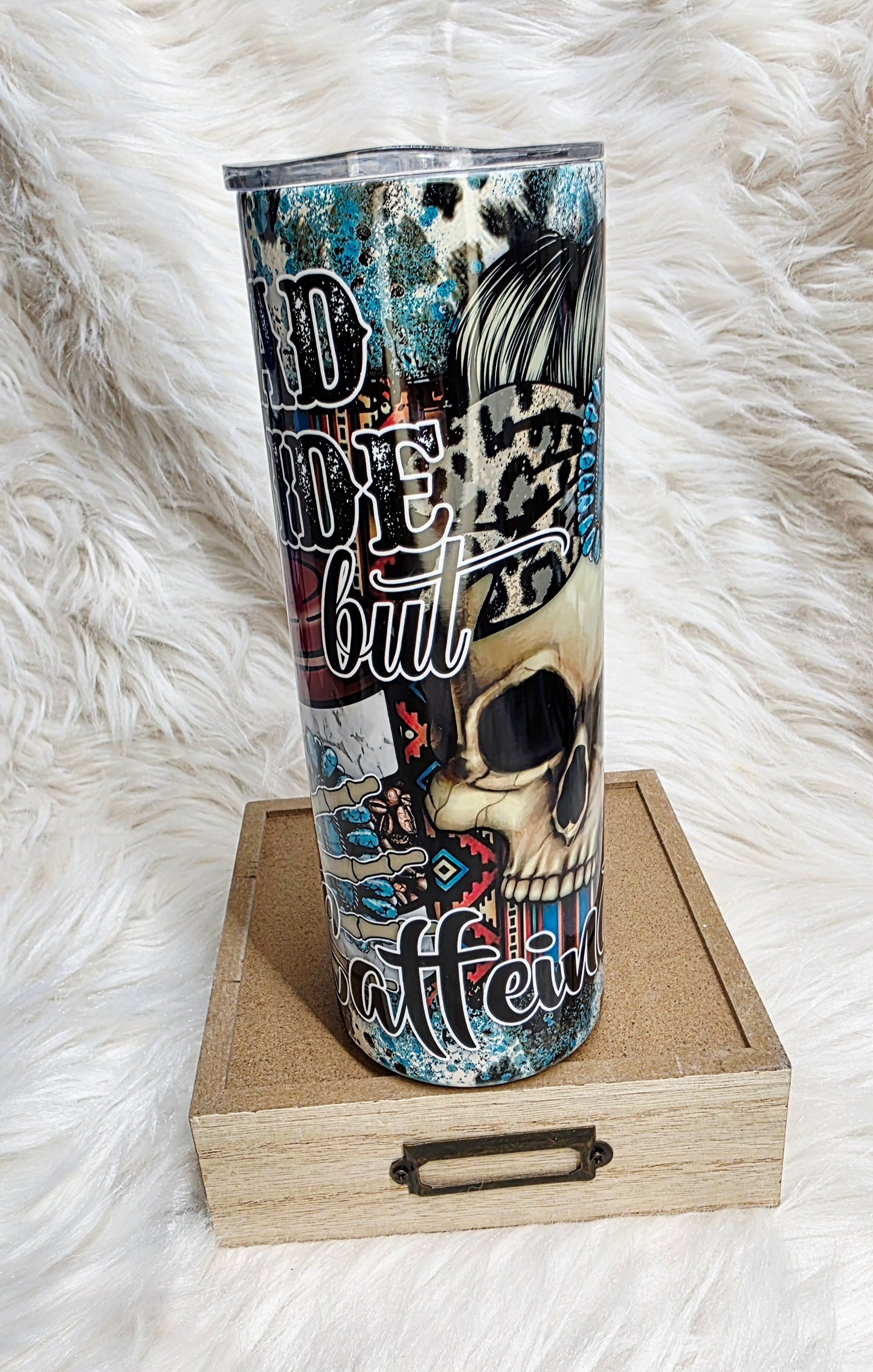 20 oz Dead Inside but Caffeinated Tumbler