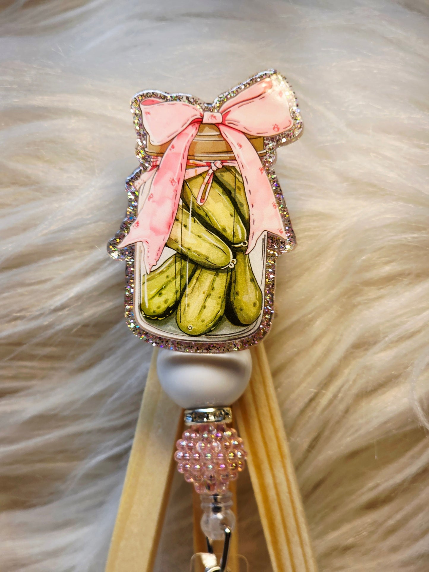 Pickles Badge Reel Face