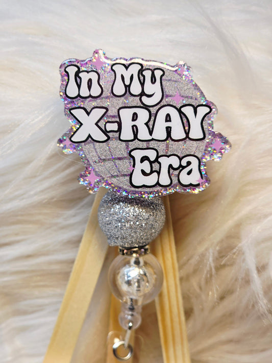 In my XRay Era Badge Reel Face