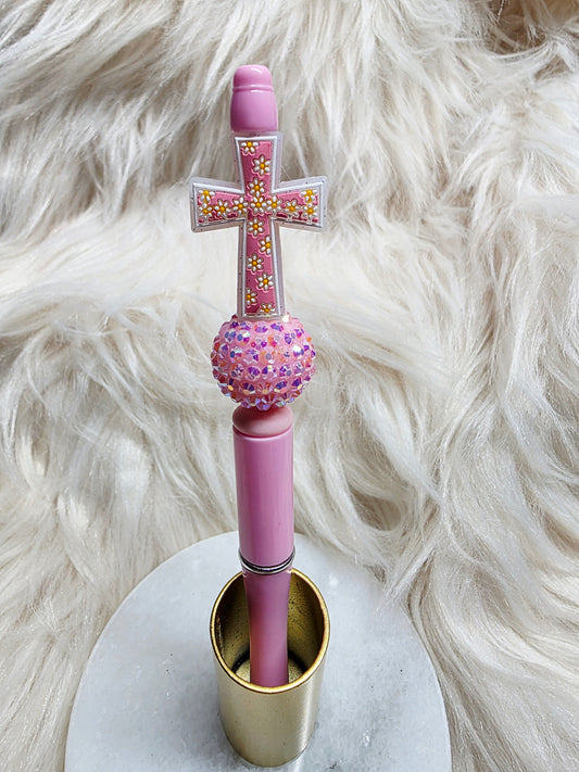 Pink Cross Pen
