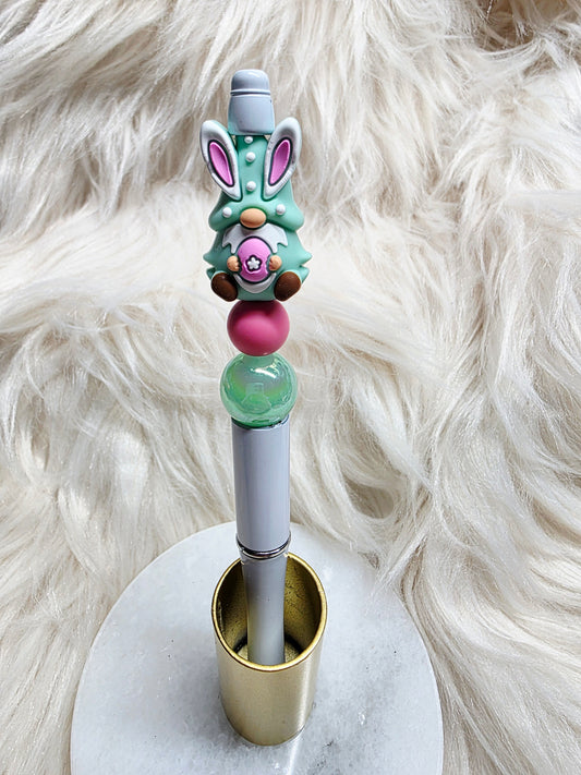 Green Easter Gnome Pen