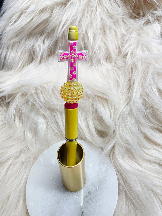 Dark Pink Cross Pen