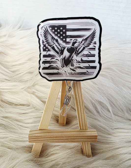 Duck Badge Reel Face