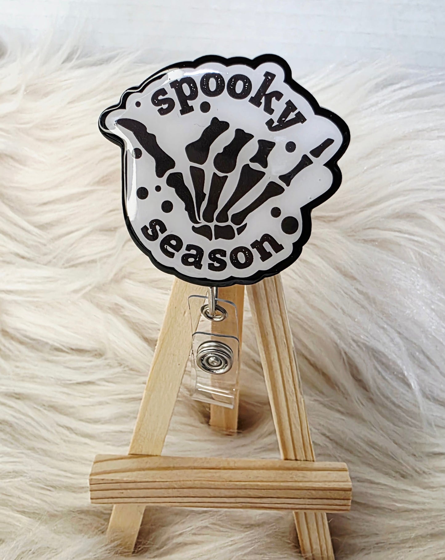 Spooky Season Badge Reel Face