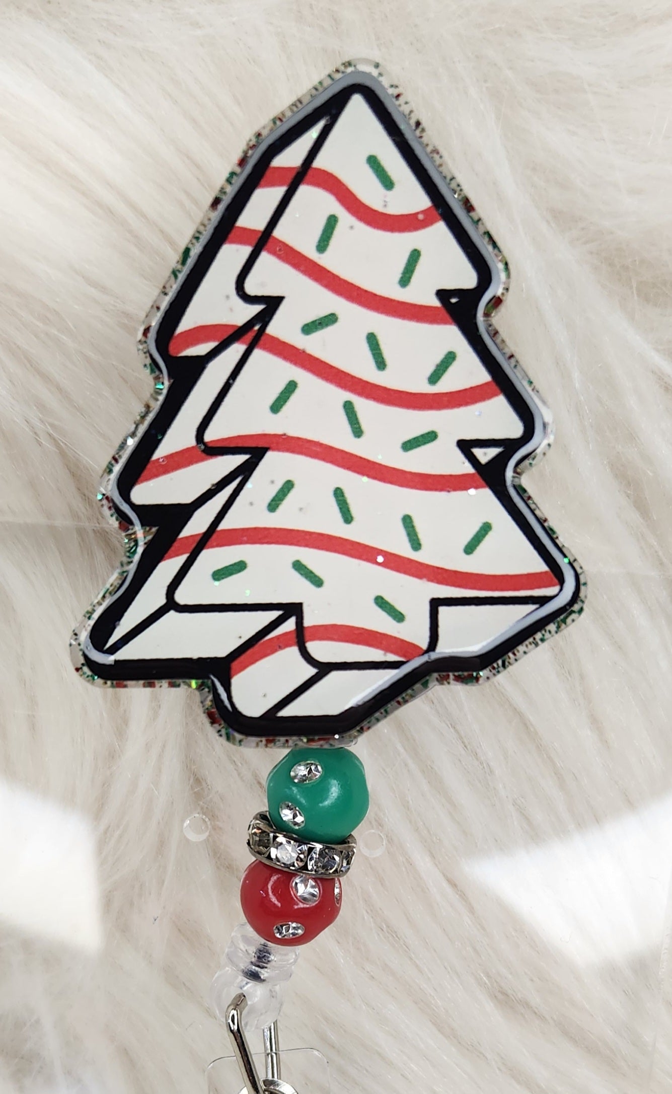 Tree Cake #1 Badge Reel Face