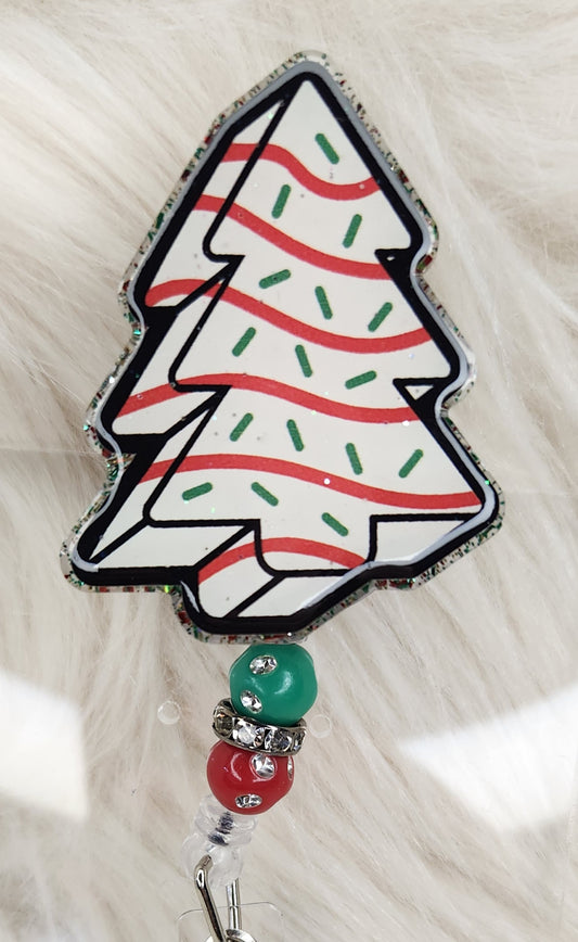 Tree Cake #1 Badge Reel Face