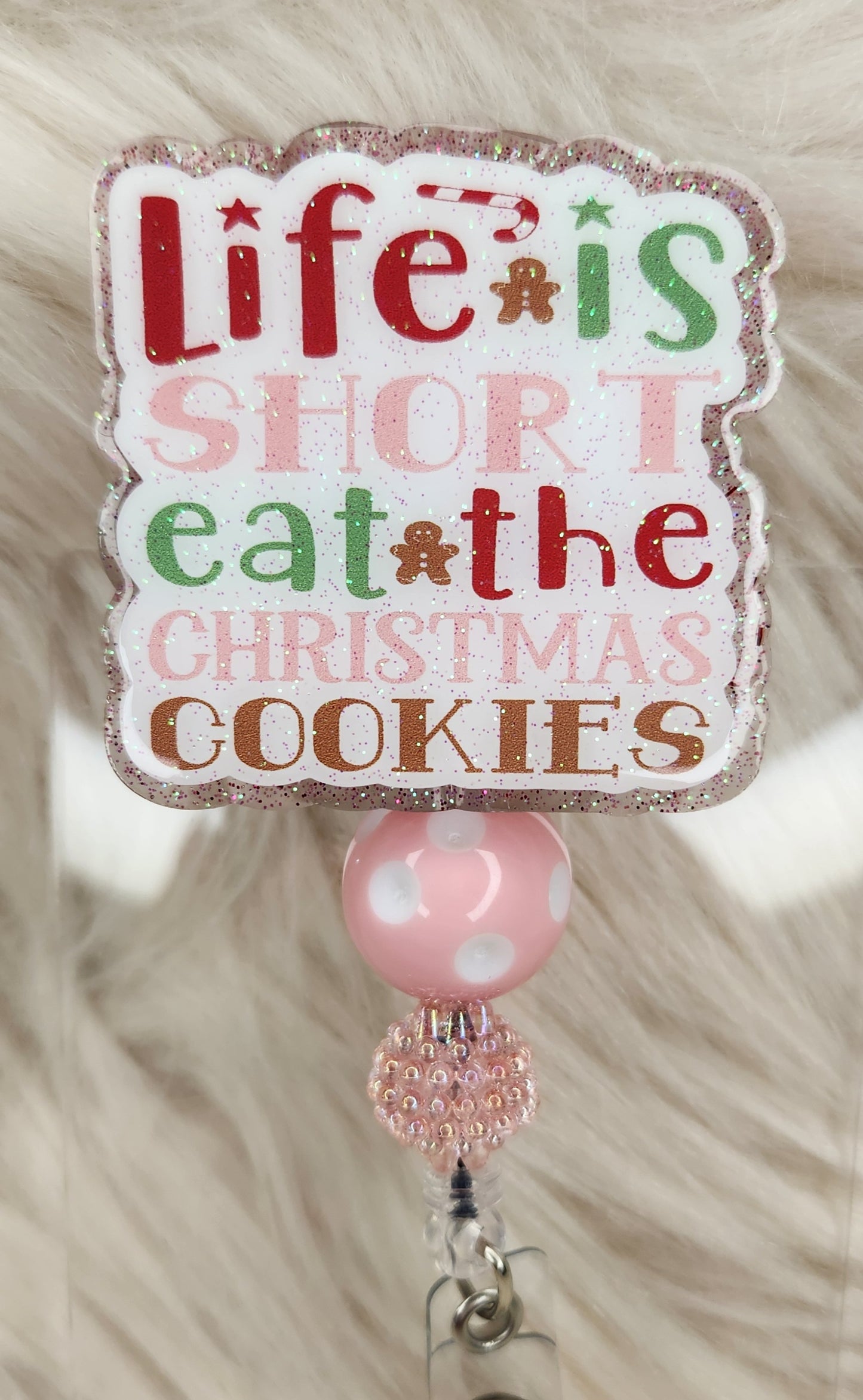 Eat The Cookies Badge Reel Face