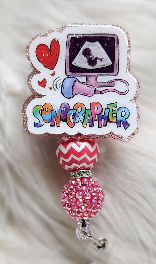 Sonographer #2 Badge Reel Face