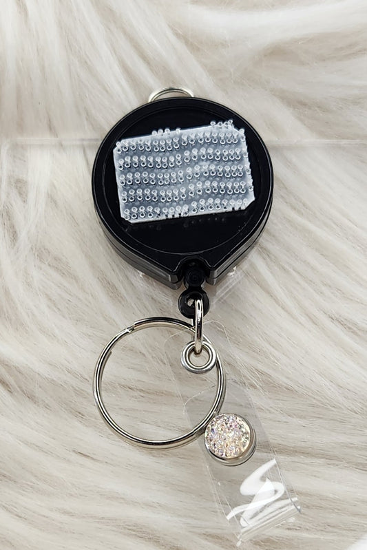 Iridescent Basic Lanyard Interchangeable Badge Reel