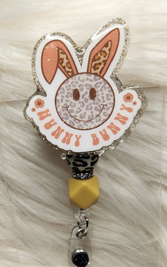 Hunny Bunny Badge Reel Face