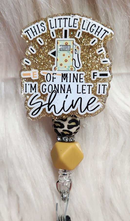 Little Light Of Mine Badge Reel Face