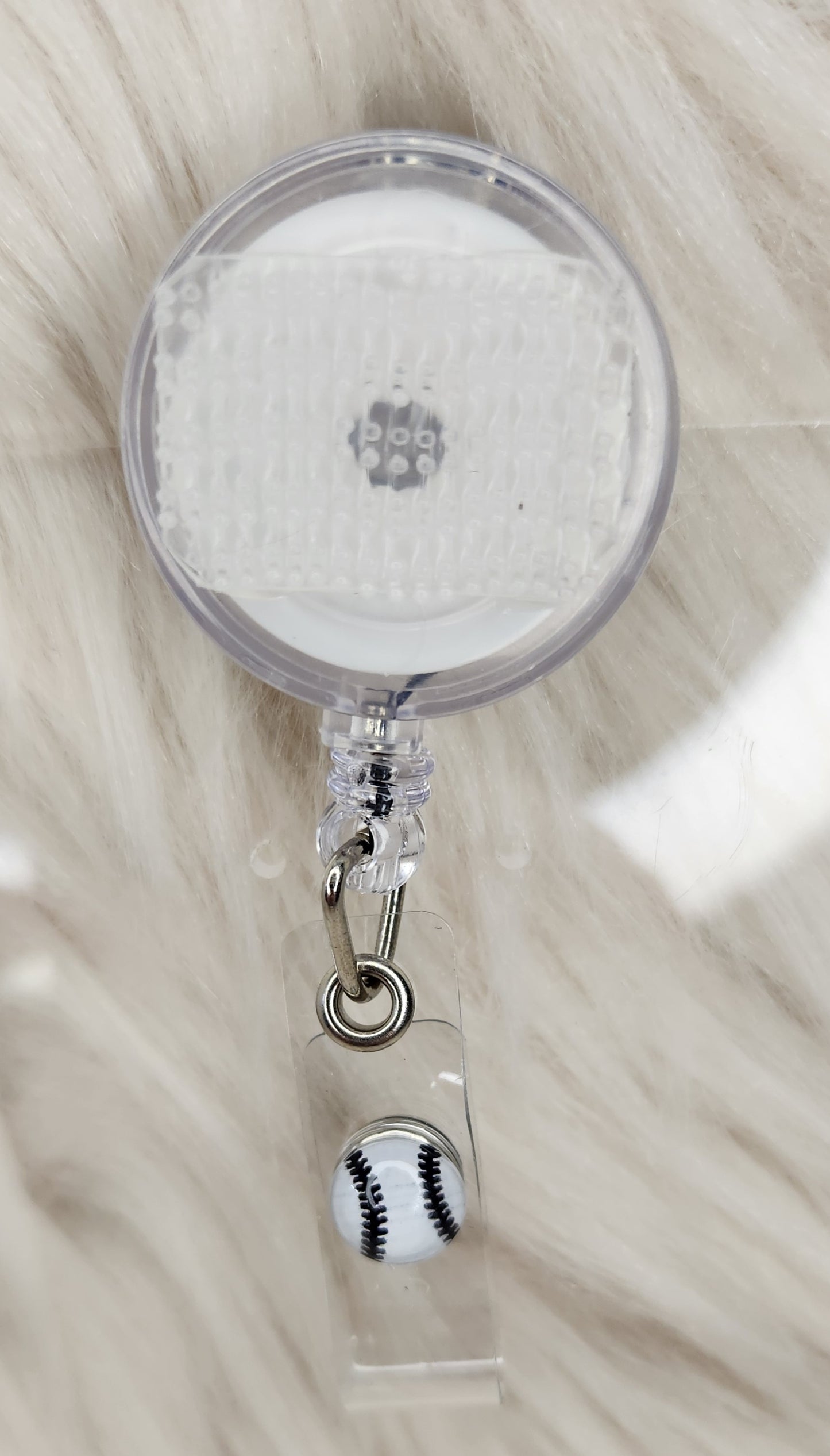 Baseball Basic Badge Reel(Alligator Clip)