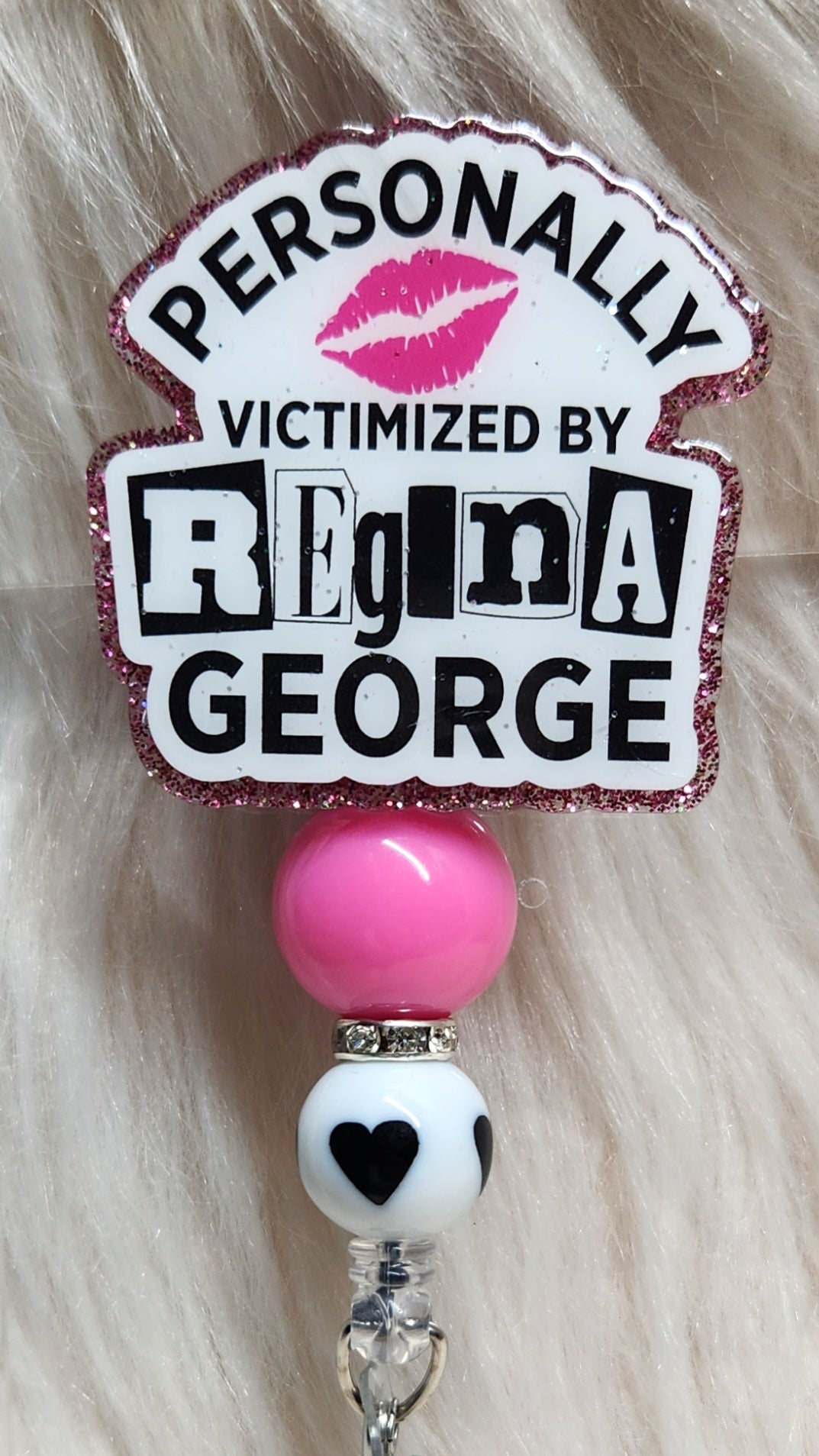 Regina George Badge Reel Face