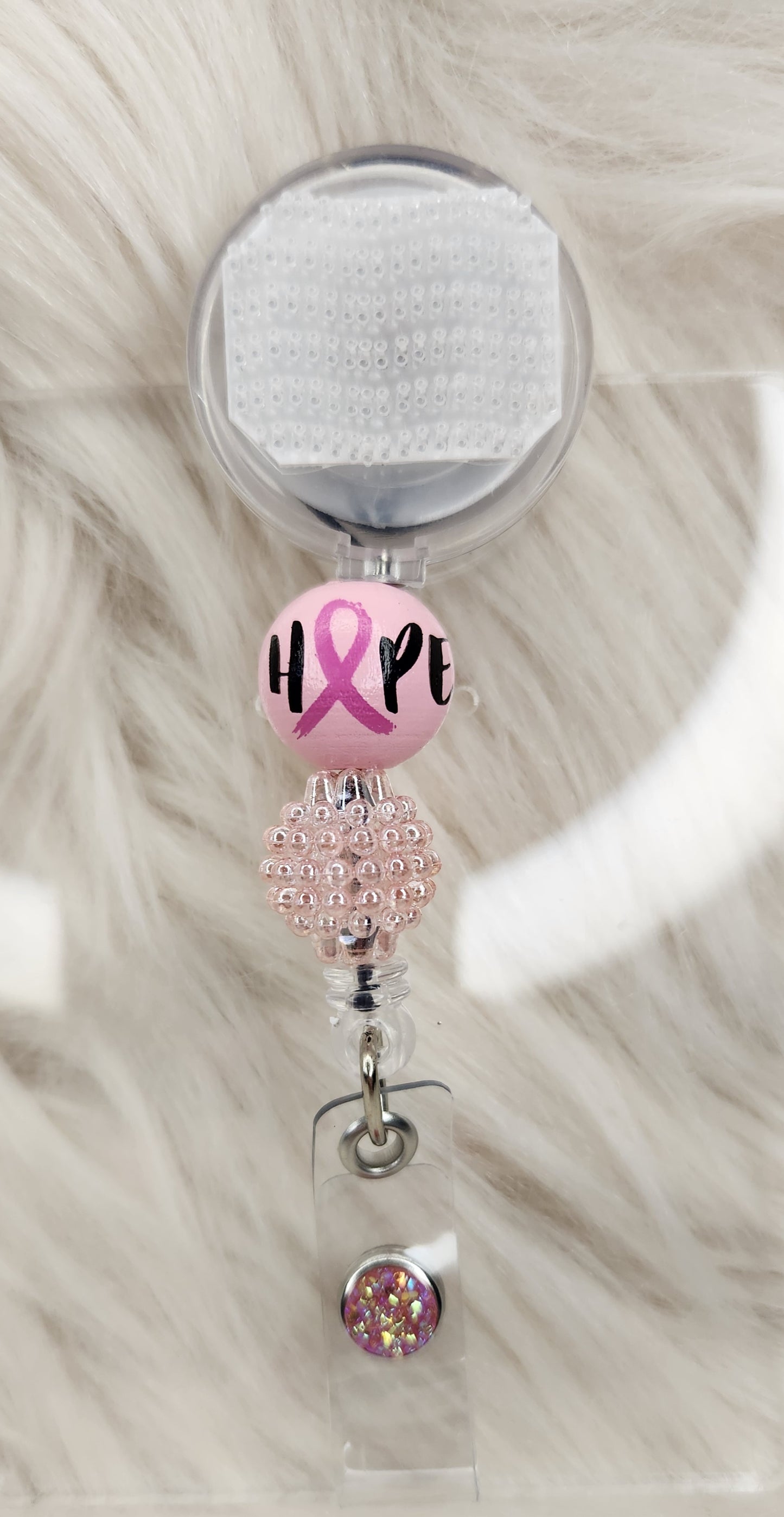 Hope Badge Reel(Alligator Clip)