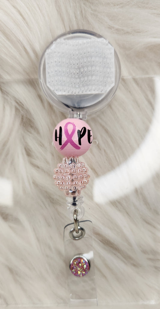 Hope Badge Reel(Alligator Clip)