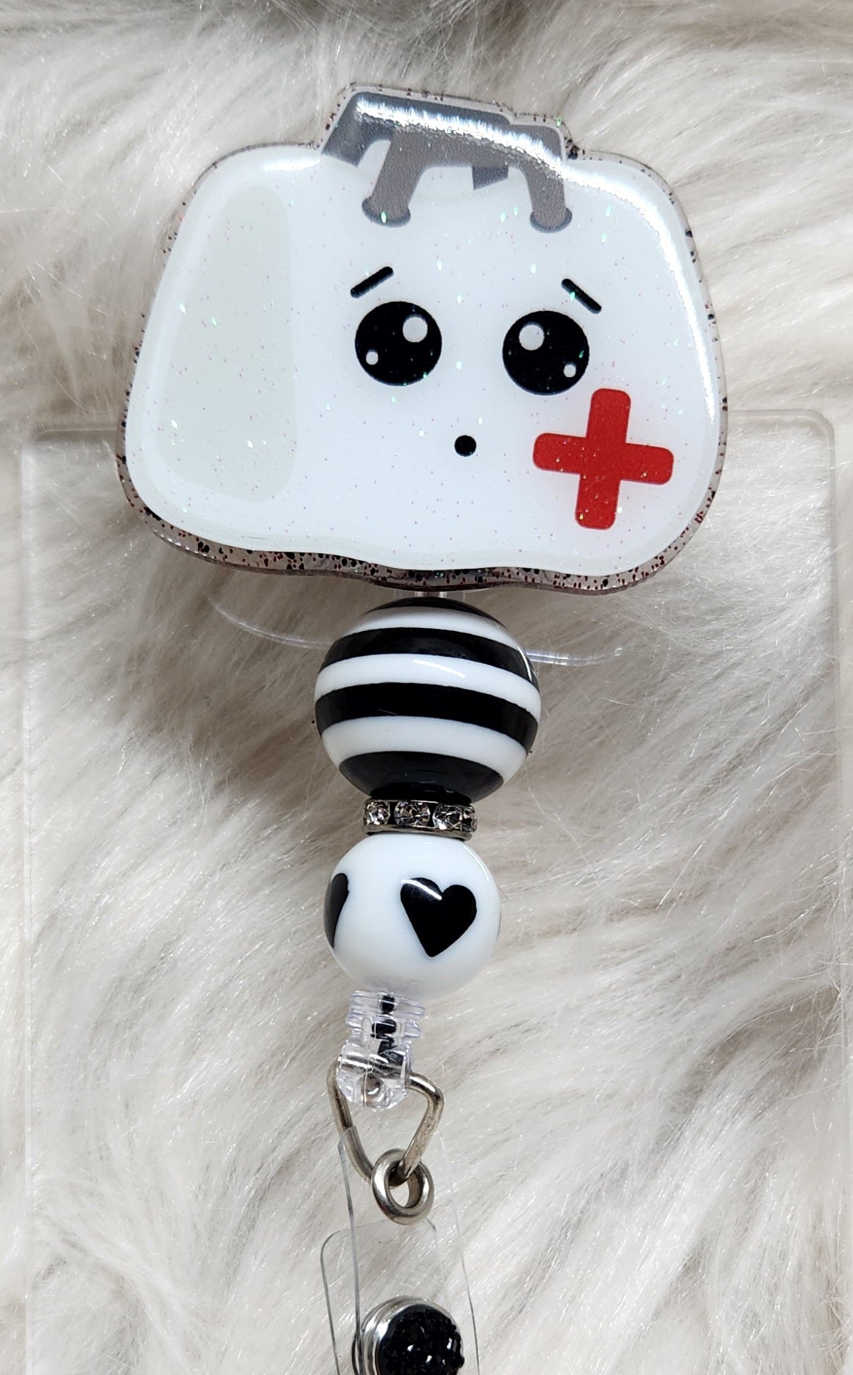 Medical bag Badge Reel Face