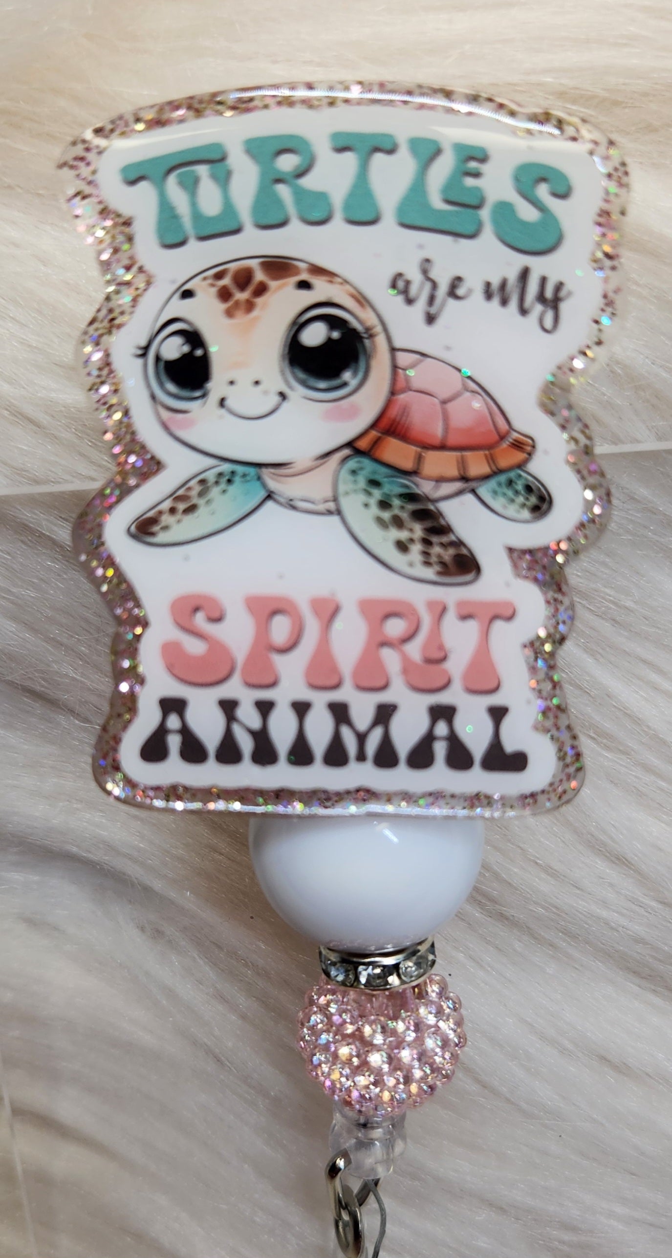 Spirit Animal Badge Reel Face