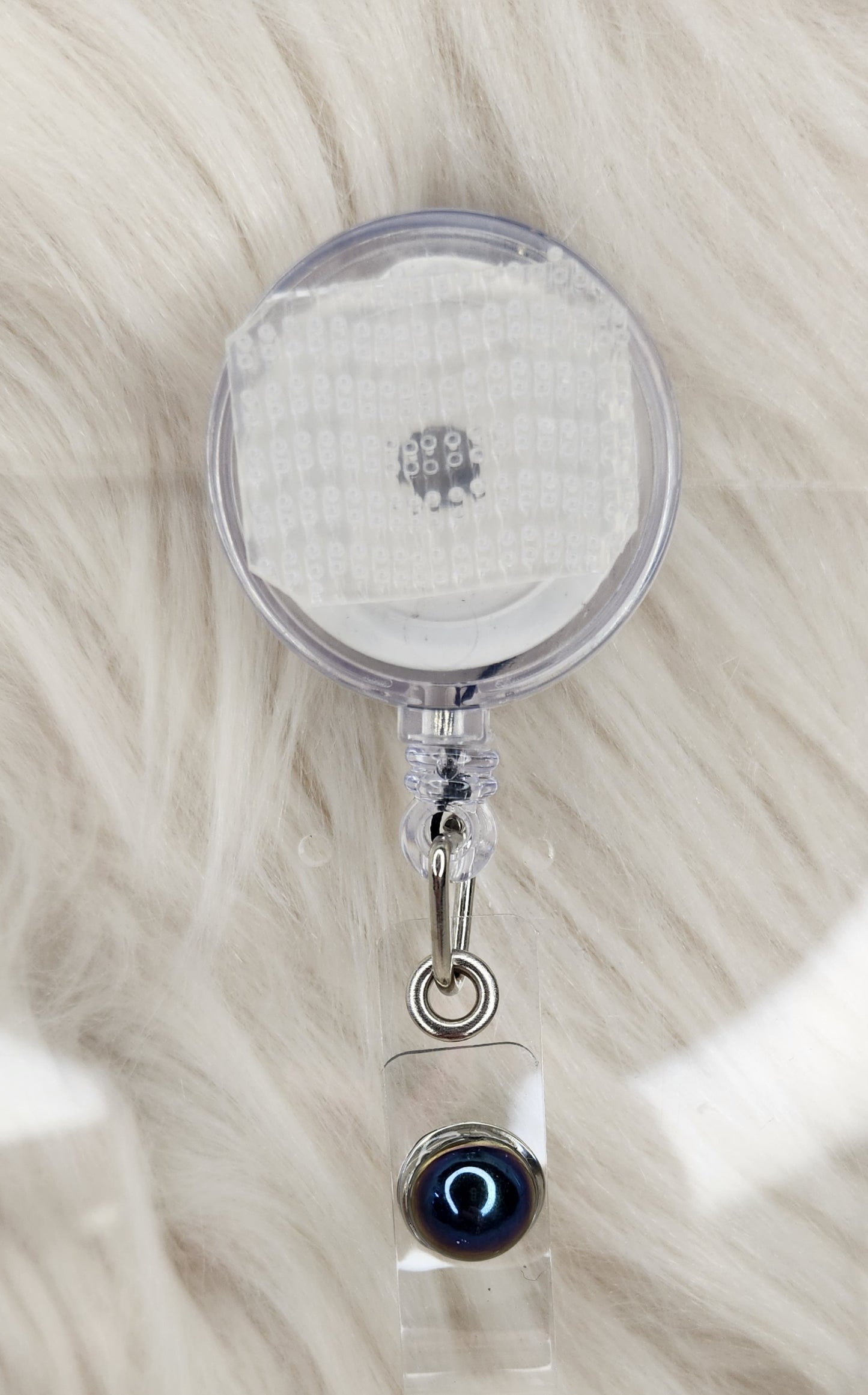 Black Opal Basic Badge Reel(Alligator Clip)