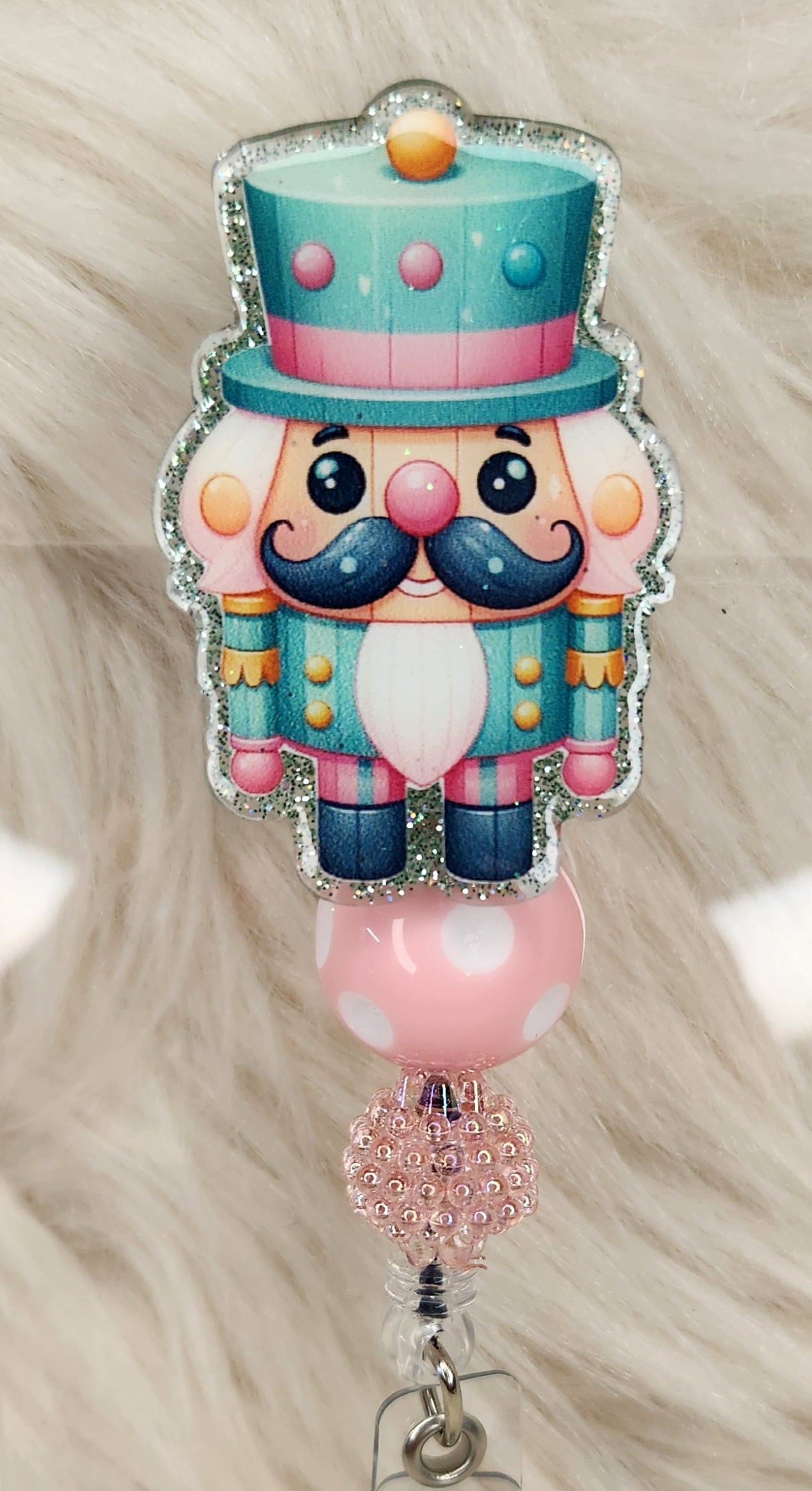 Nutcracker Badge Reel Face
