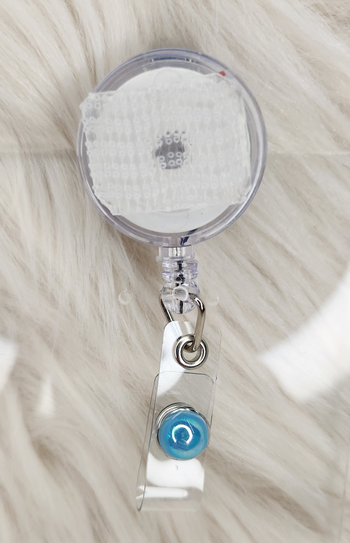 Light Blue Basic Badge Reel(Alligator Clip)