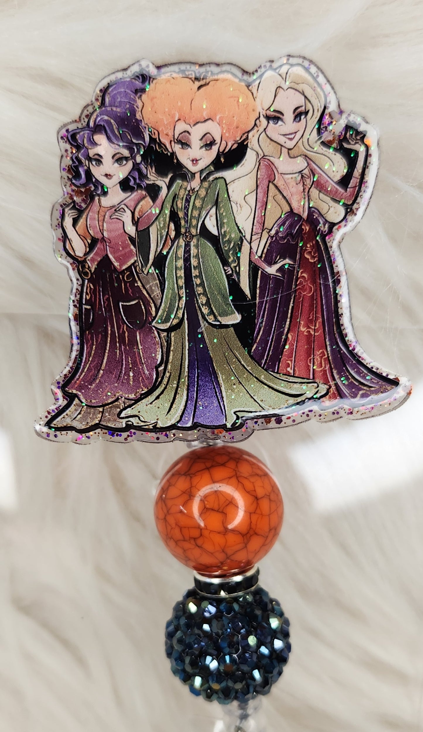 3 Witch Sisters #2 Badge Reel Face