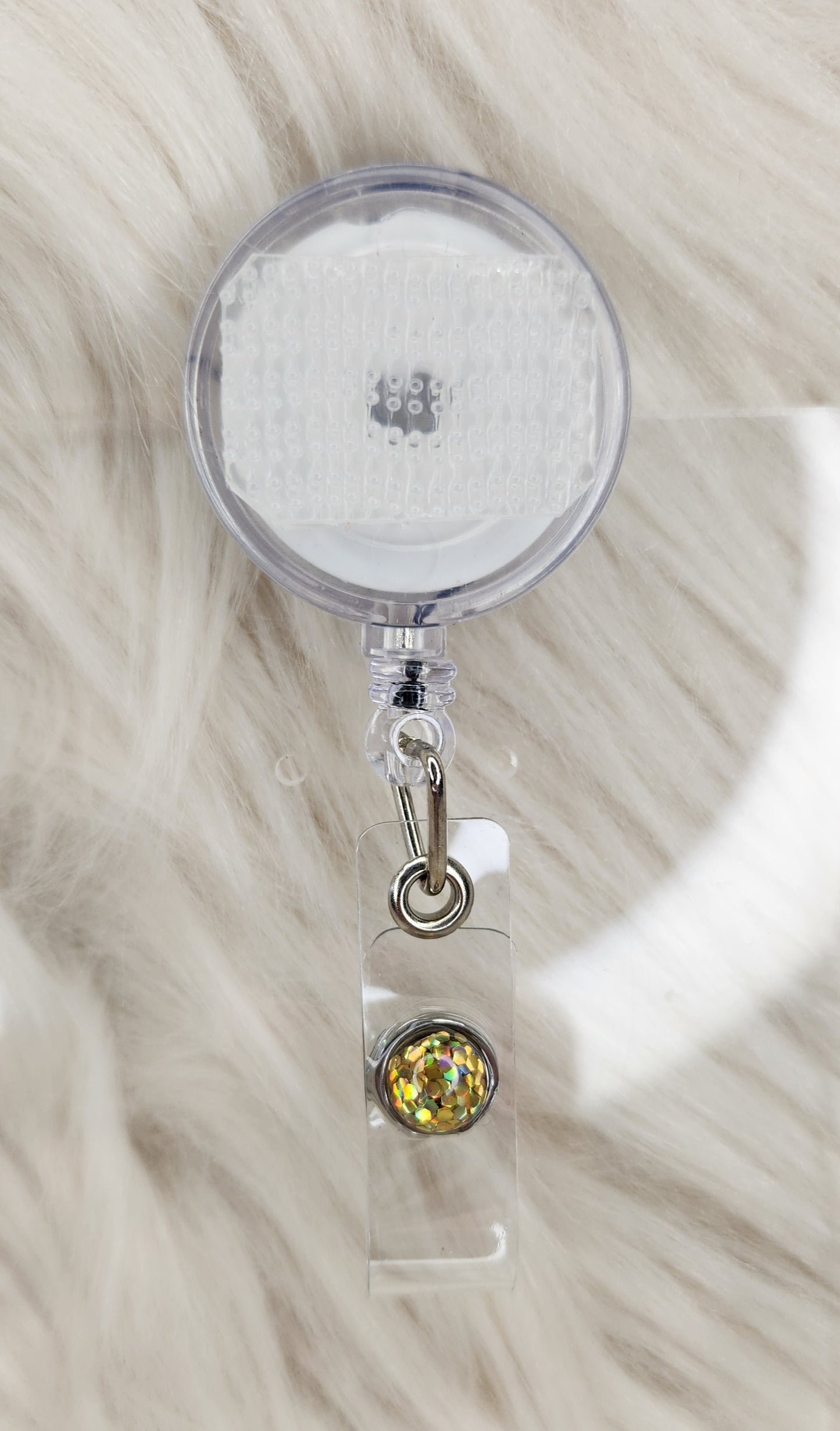 Gold Basic Badge Reel(Alligator Clip)