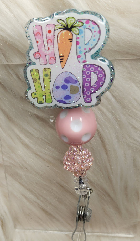 Hip Hop Badge Reel Face