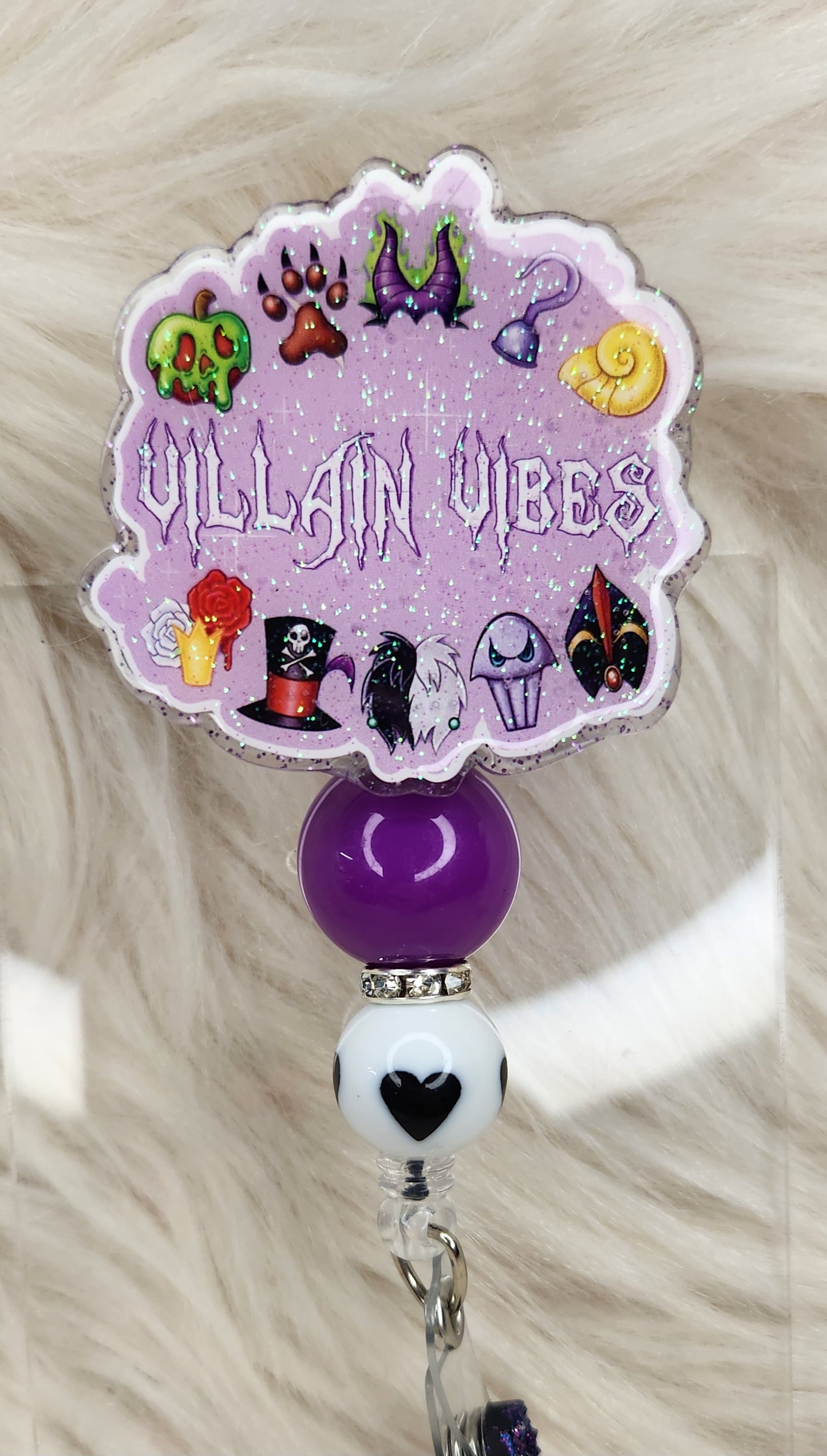 Villain Vibes Badge Reel Face