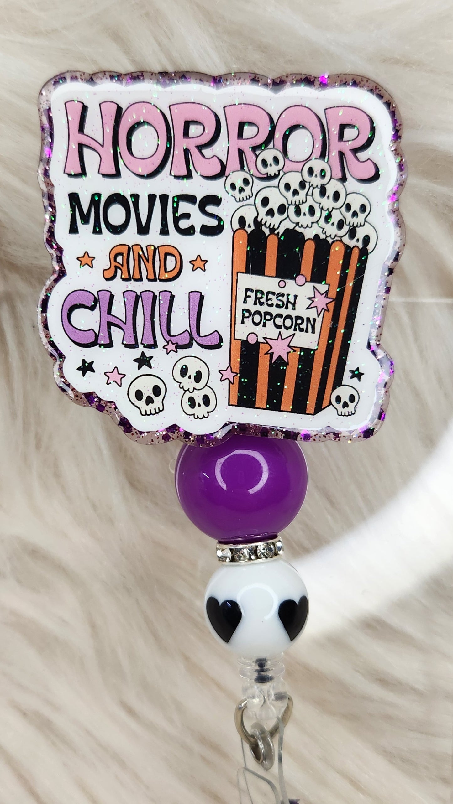 Horror Movies and Chill Badge Reel Face
