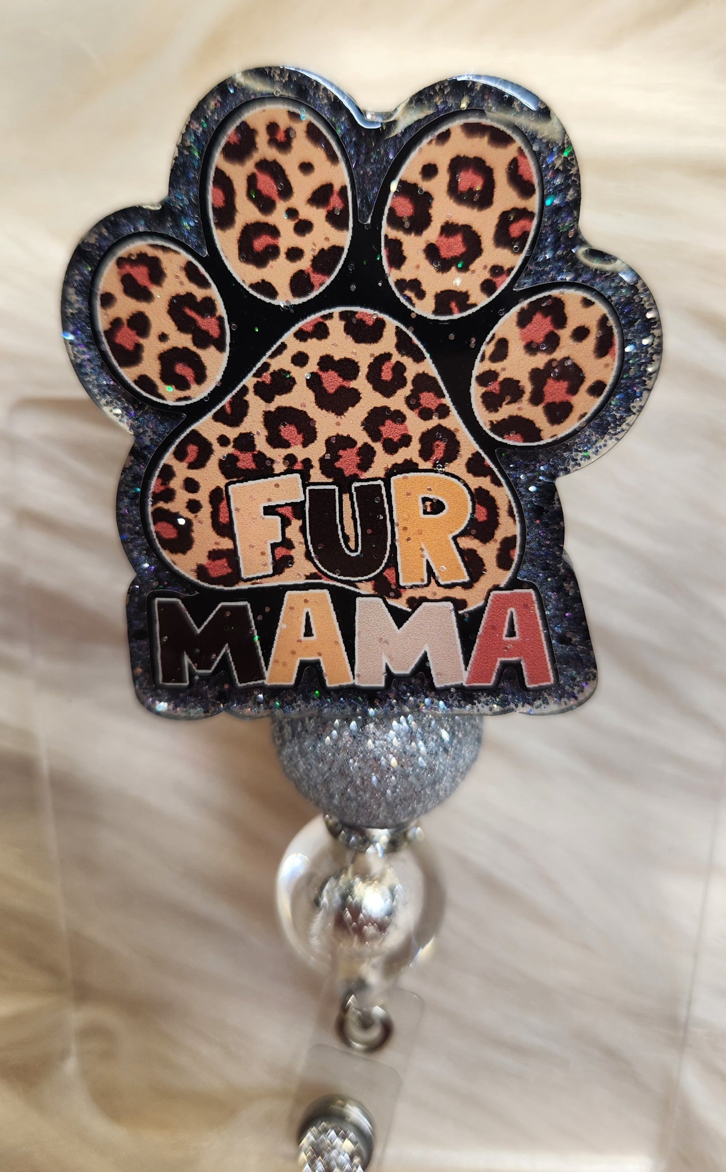 Fur Mama #2 Badge Reel Face
