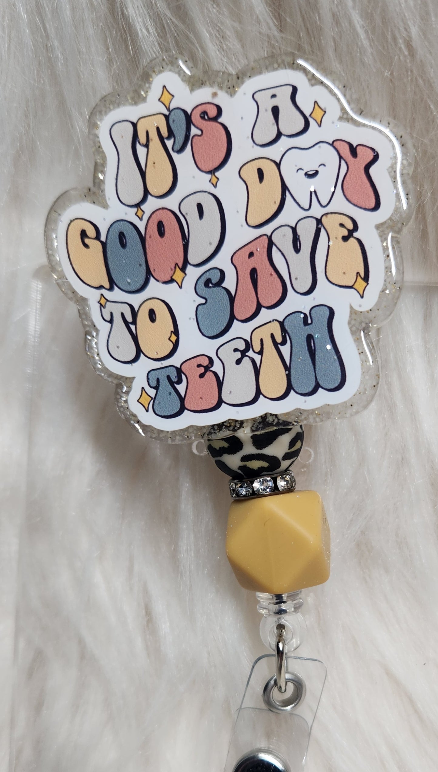 It's A Good Day Badge Reel Face