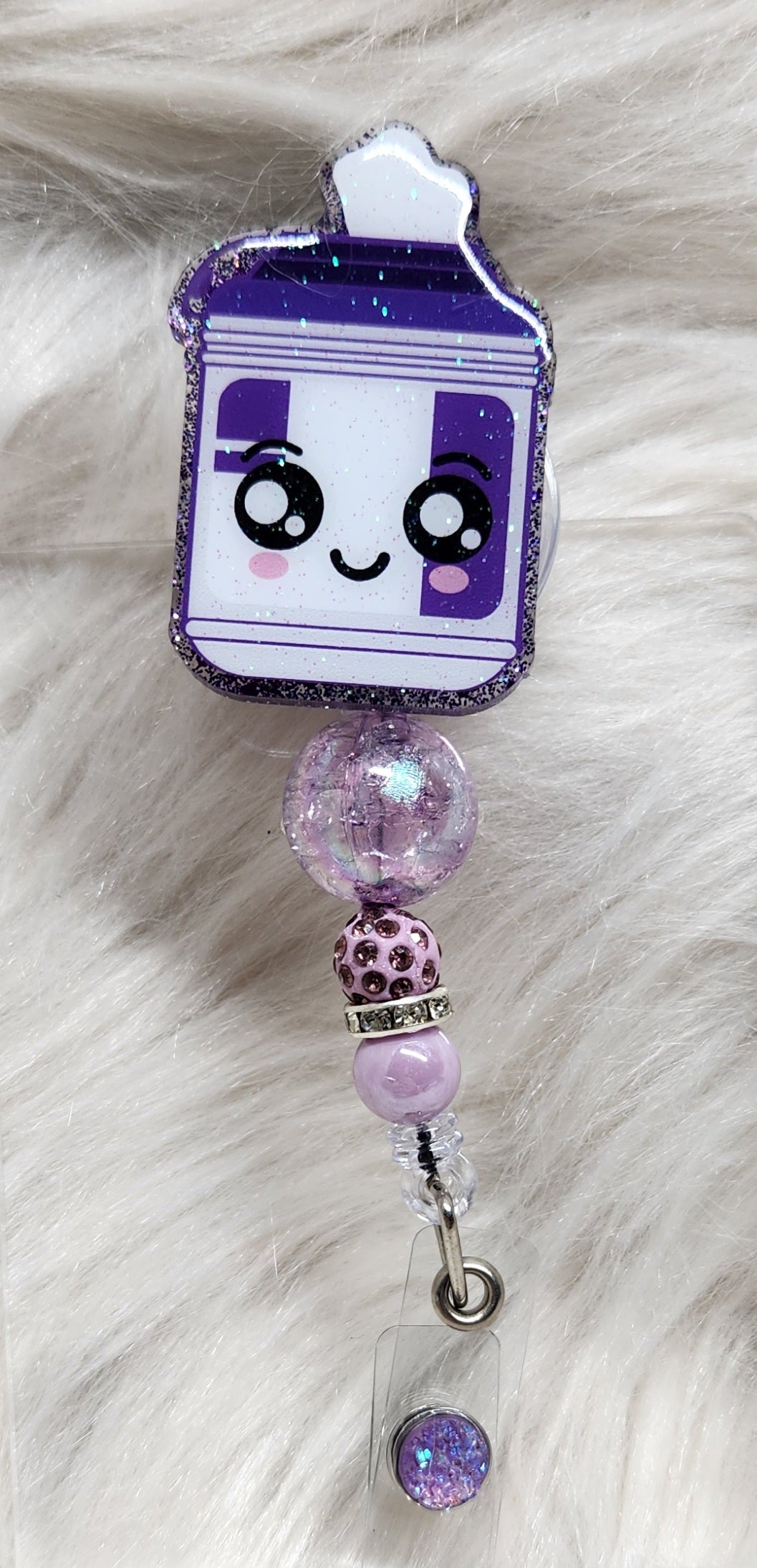 Sani Wipes Badge Reel Face