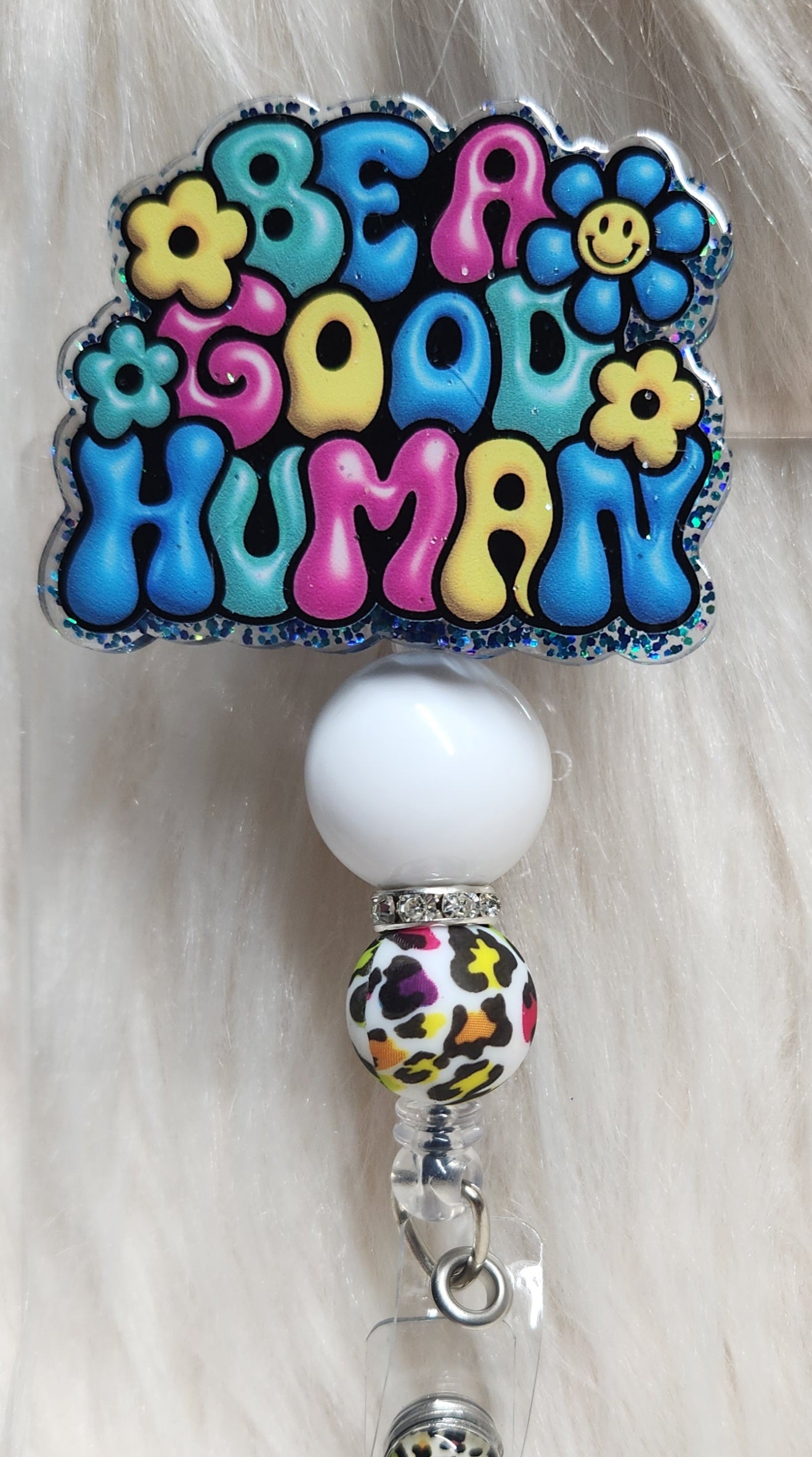 Be A Good Human Badge Reel Face