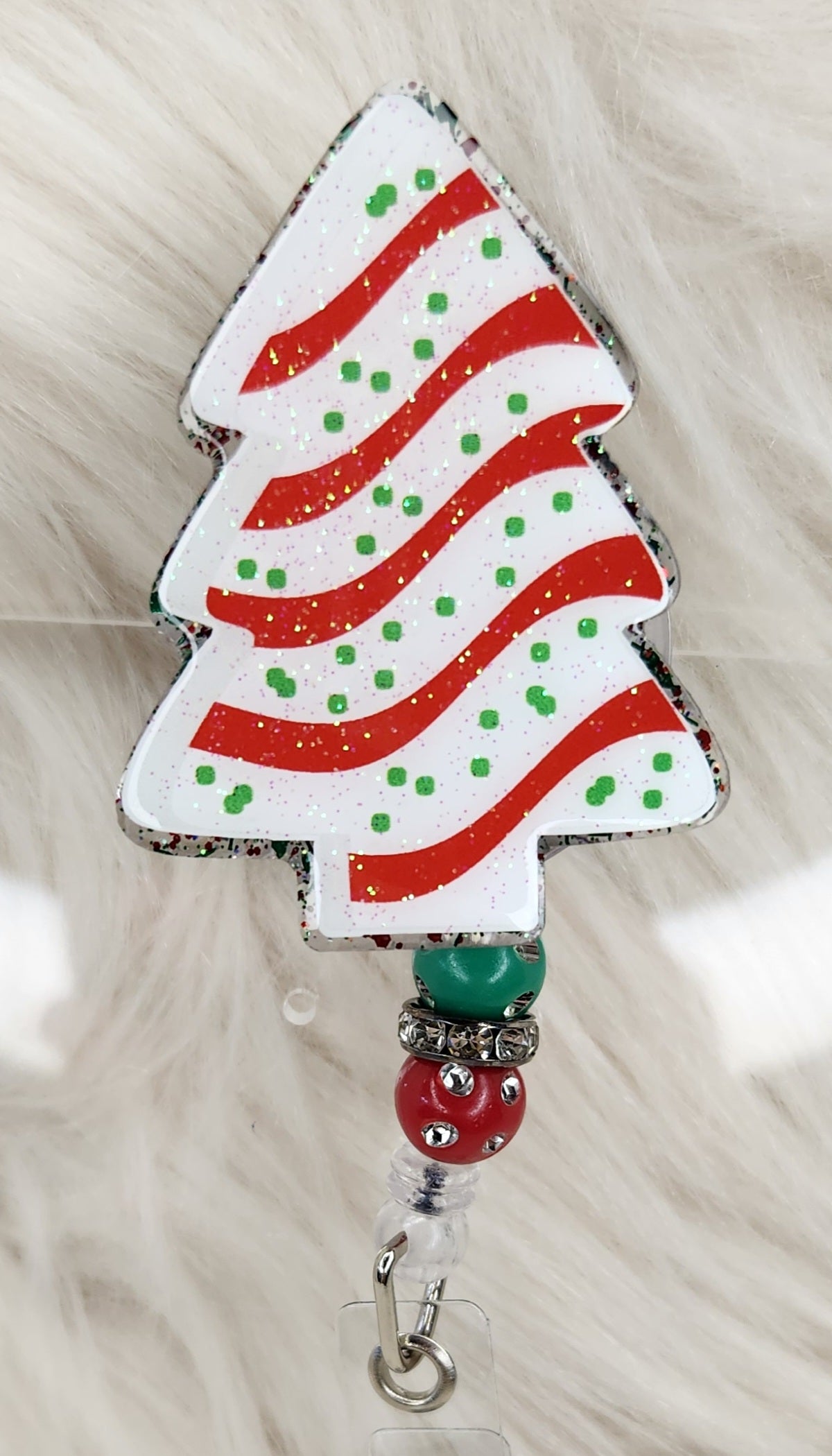 Tree Cake #2 Badge Reel Face
