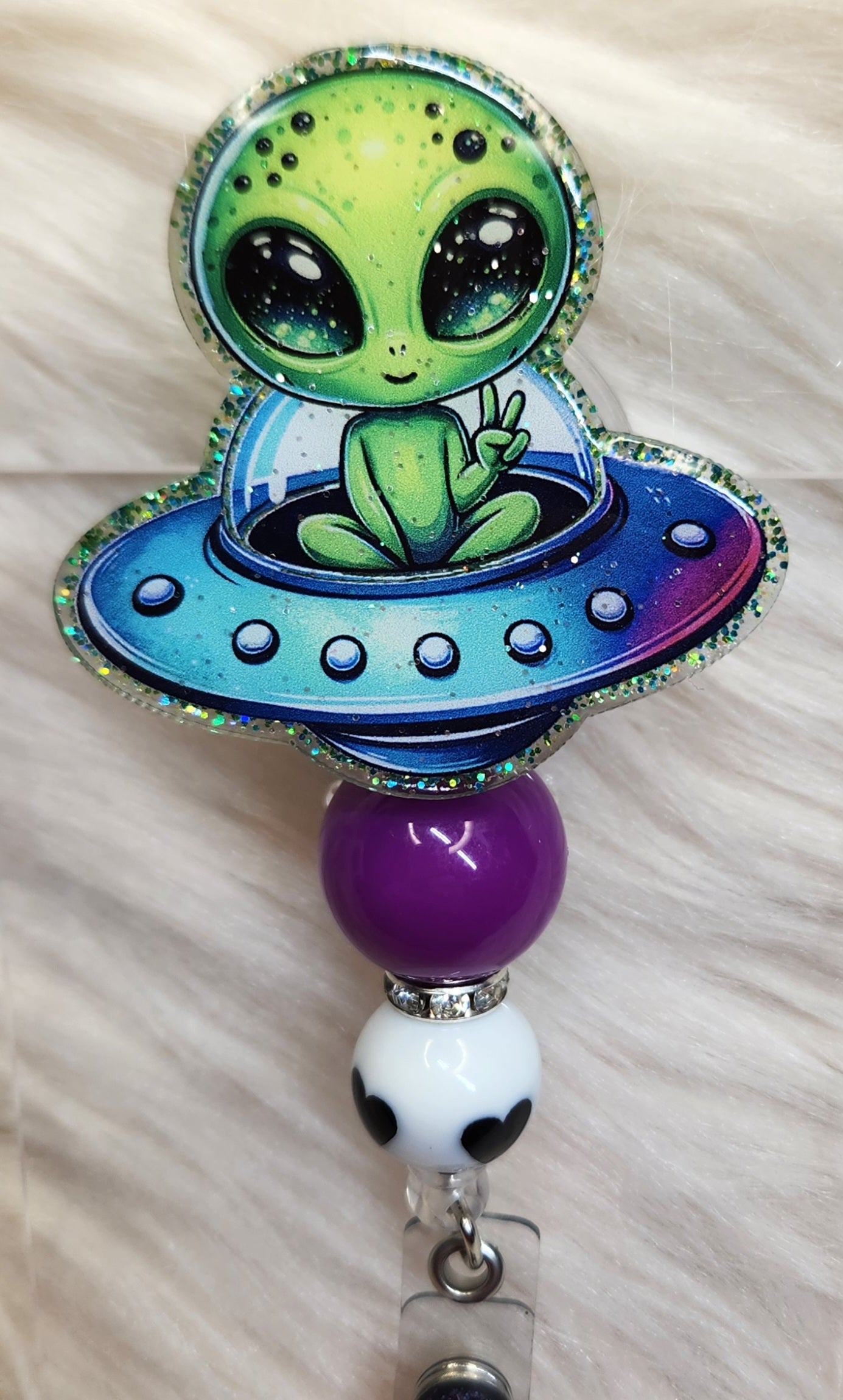 Alien Badge Reel Face