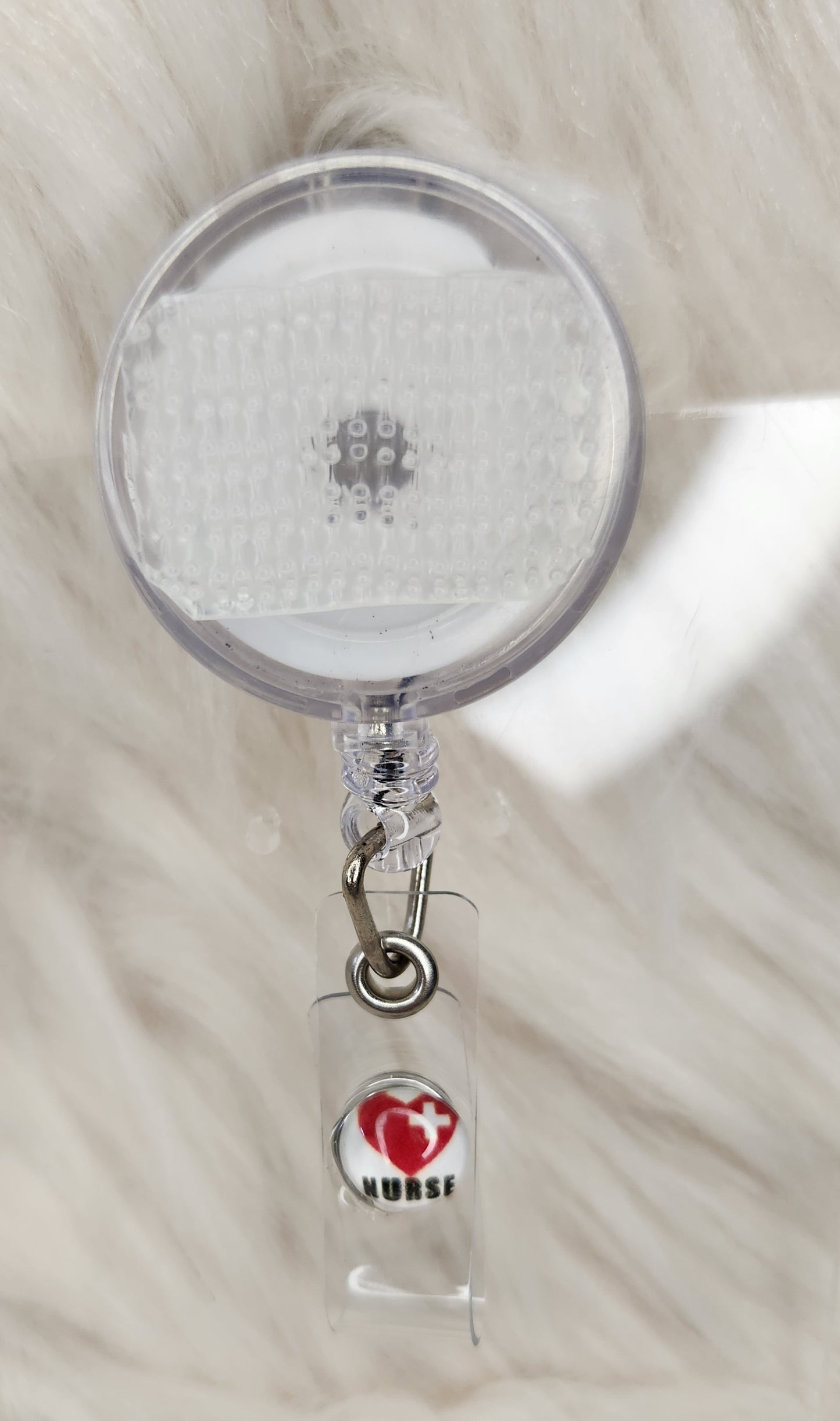 Nurse #1 Basic Badge Reel(Alligator Clip)