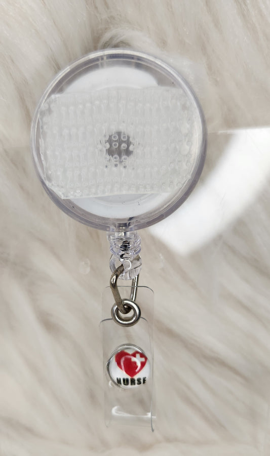 Nurse #1 Basic Badge Reel(Alligator Clip)