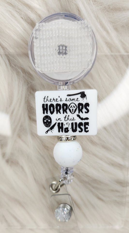 Horrors Badge Reel(Alligator Clip)