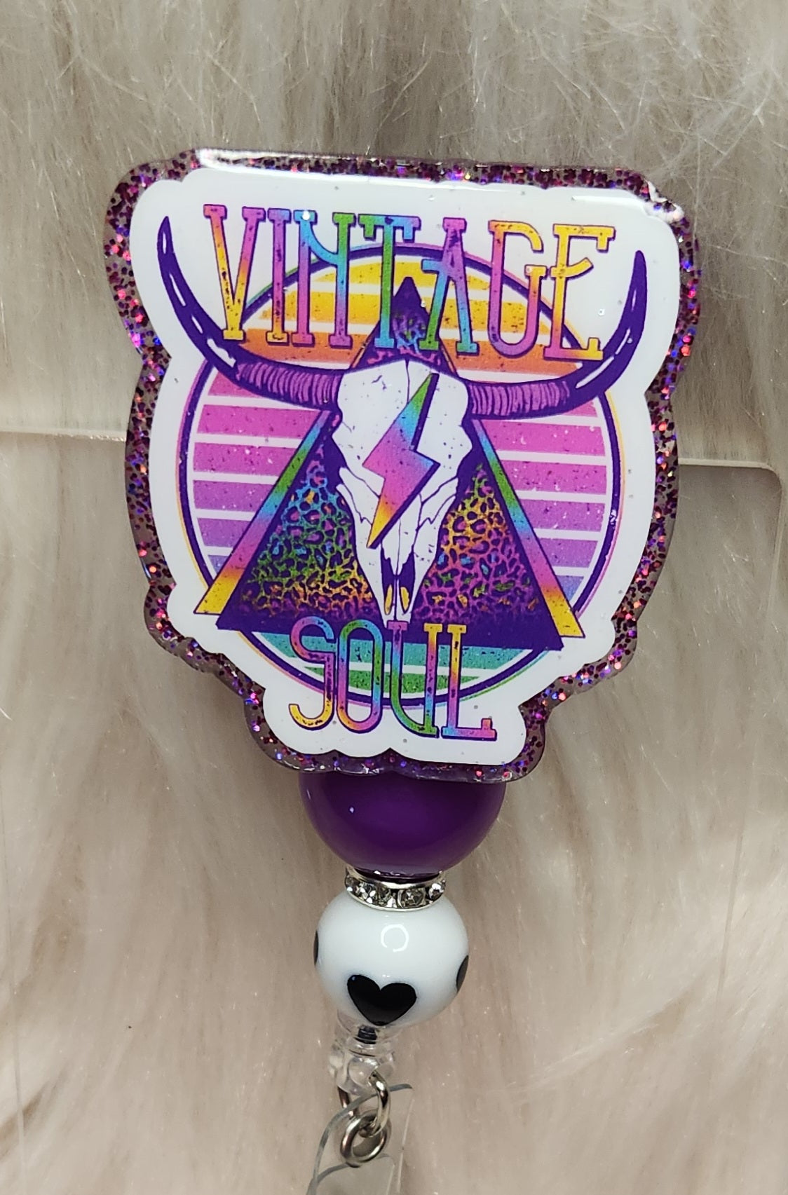 Vintage Soul Badge Reel Face