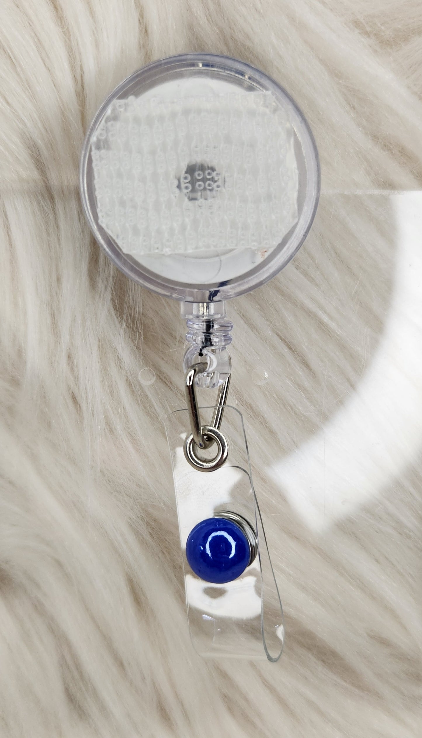 Dark Blue Basic Badge Reel(Alligator Clip)