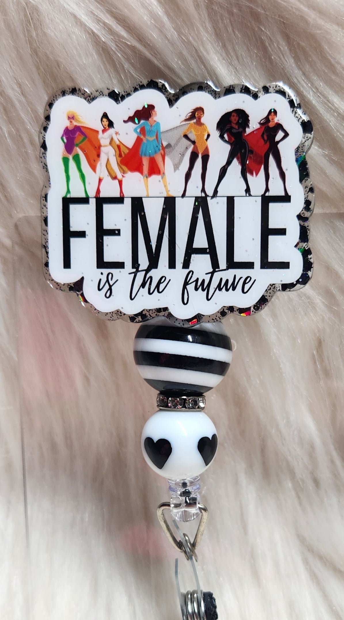 Female Is Future Badge Reel Face
